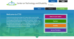 Desktop Screenshot of ctdinstitute.org