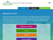 Tablet Screenshot of ctdinstitute.org